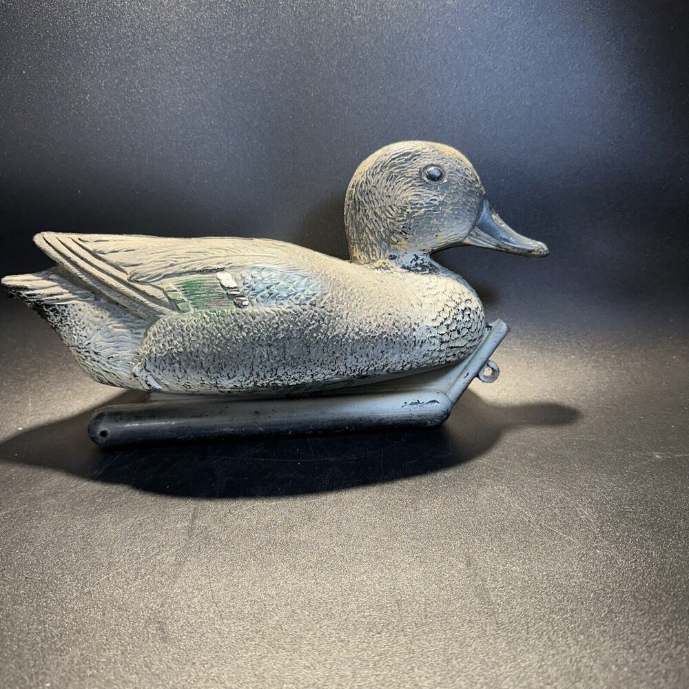Vintage Carry-Lite Pintail Hen Duck Decoy Made in Italy Sole Distributor N.A.